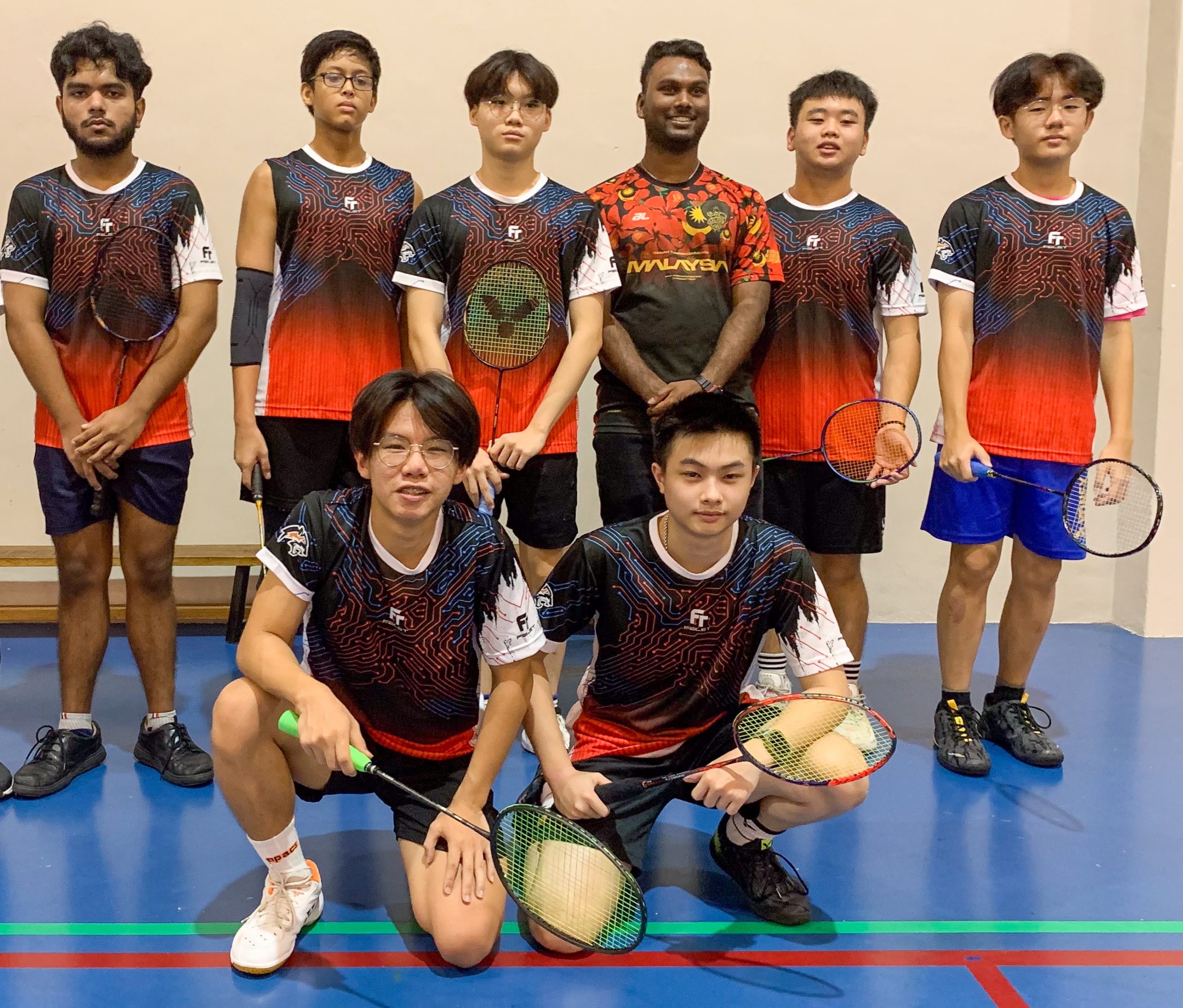 Badminton KL Sports League (Boys U18) – Men’s Doubles champion