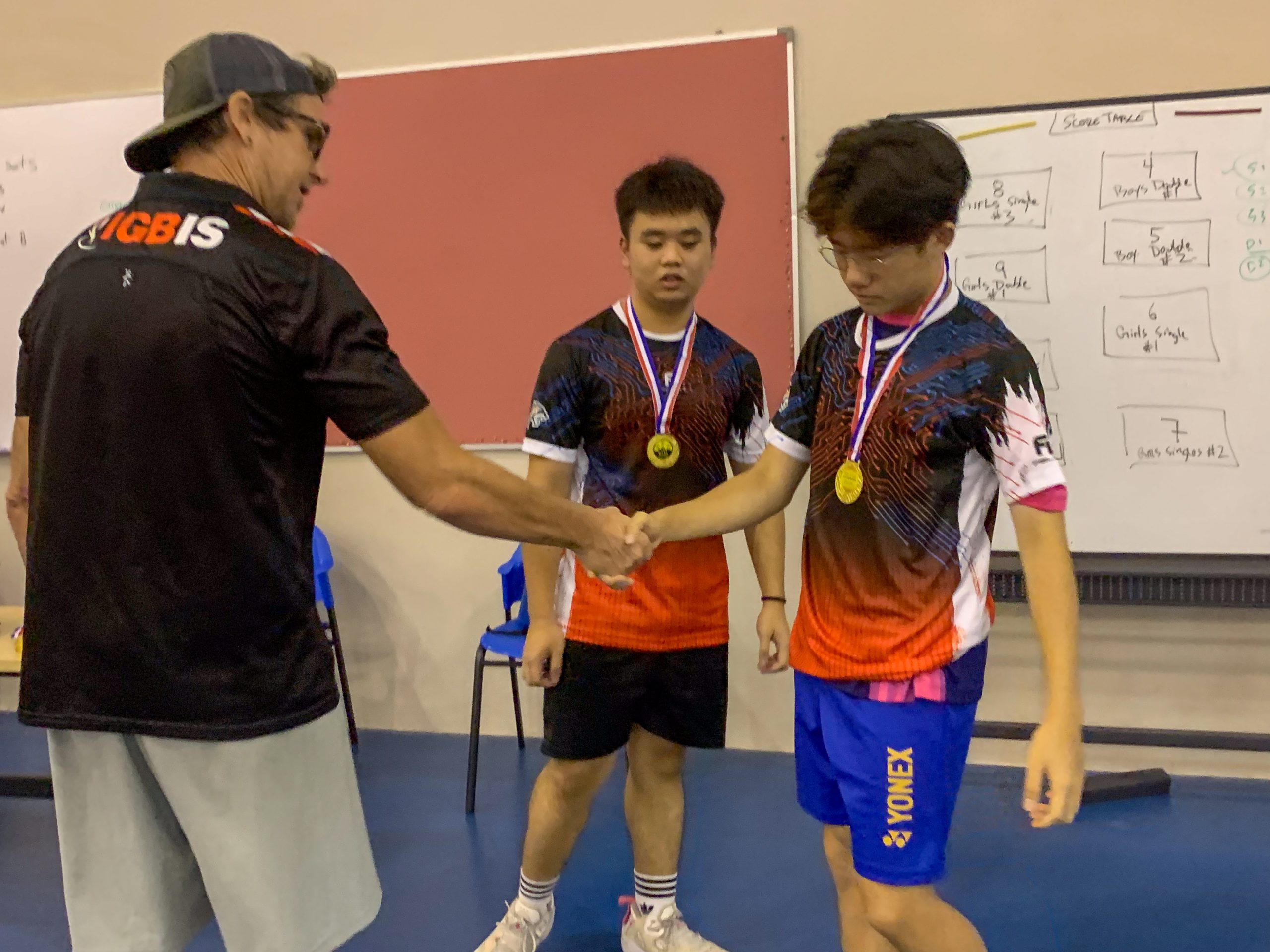 Badminton KL Sports League (Boys U18) – Men’s Doubles champion