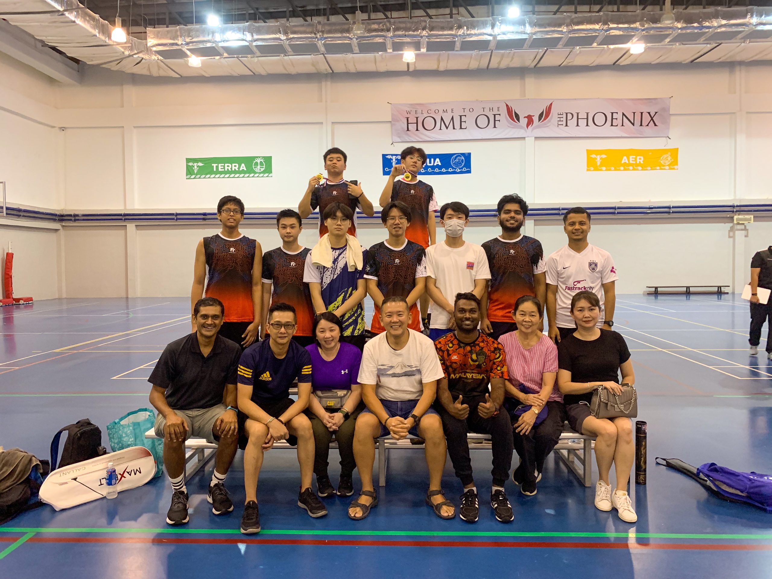 Badminton KL Sports League (Boys U18) – Men’s Doubles champion